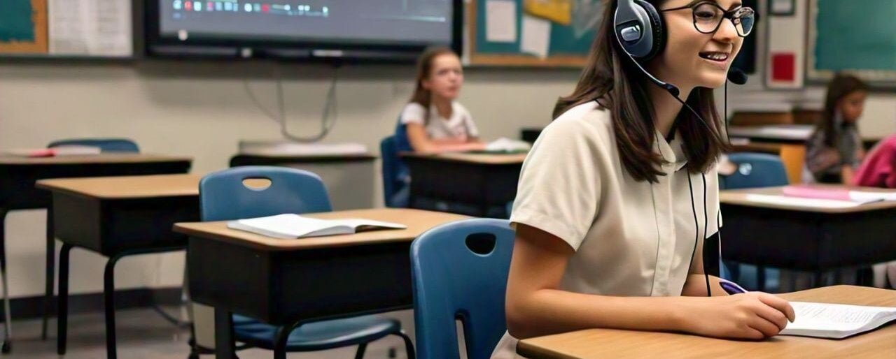 generate an image for Virtual vs. On-Campus Learning: Which is Right for You?